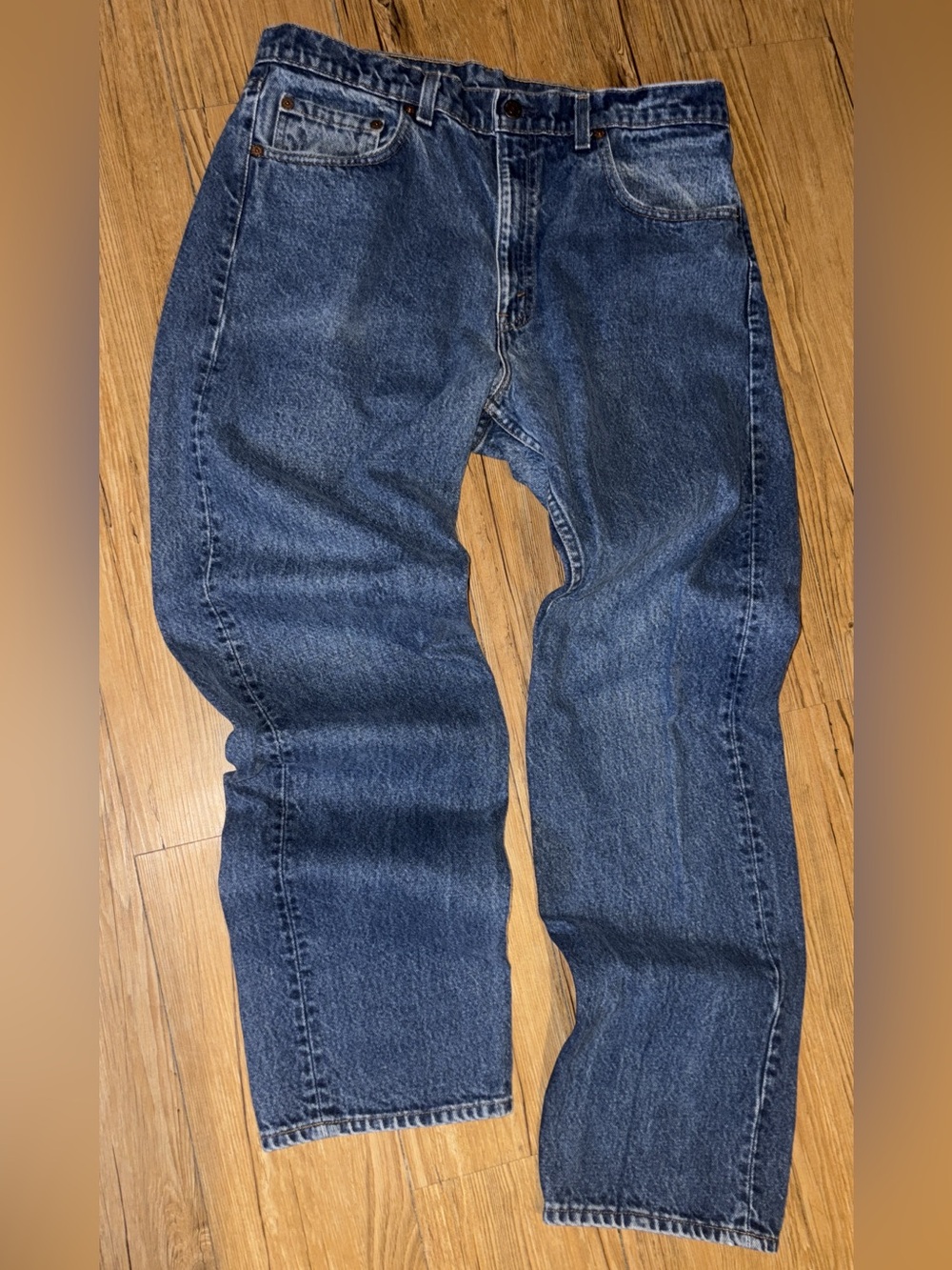 505 1987 dark wash Levi jeans